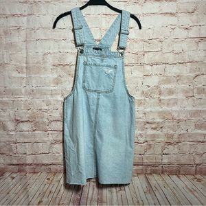 Wild Fable light denim skirt overall jumpsuit size small